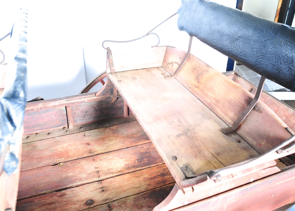 Antique Horse Drawn Buckboard Wagon