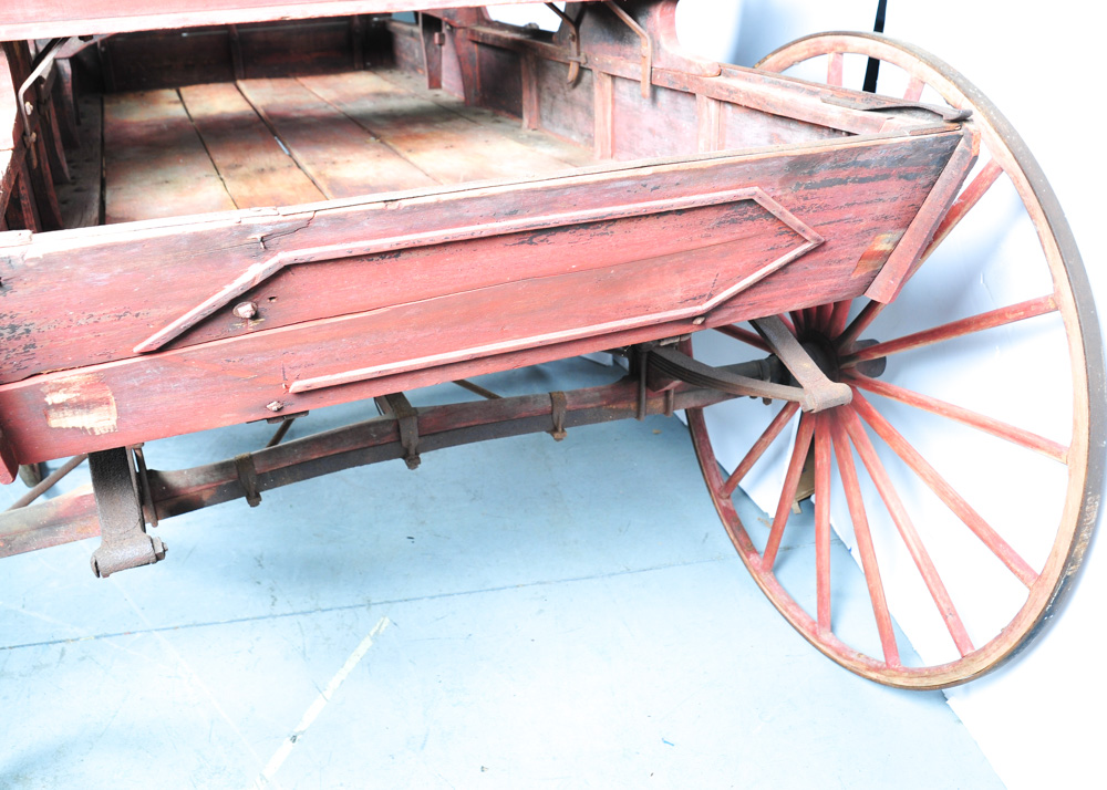 Antique Horse Drawn Buckboard Wagon