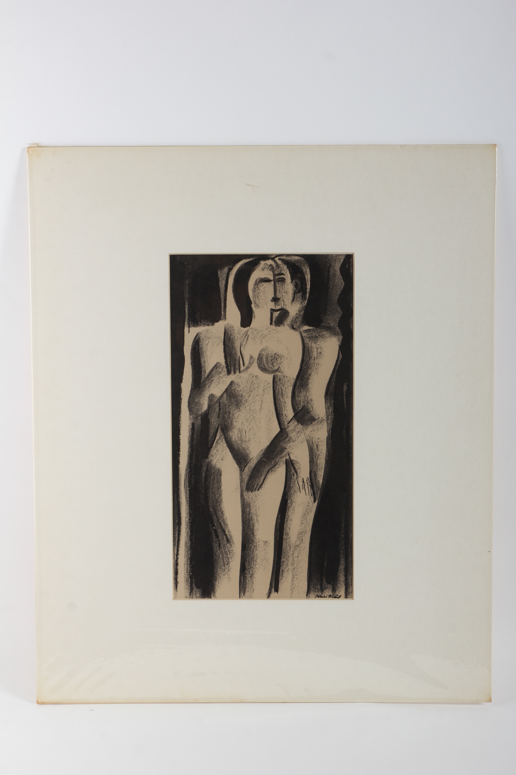 "Poem" Hari Kidd Original Charcoal Drawing