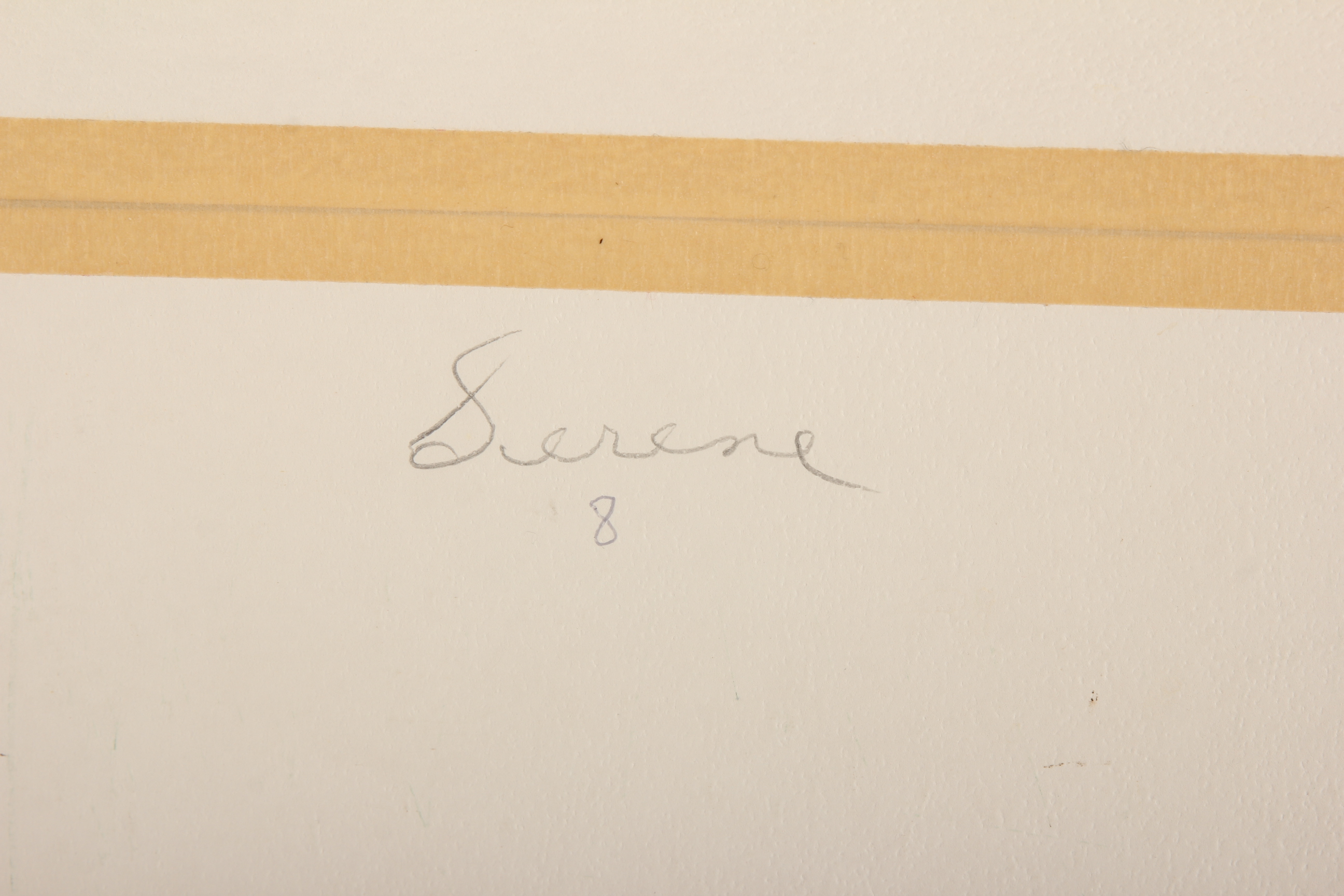 "Serene" Hari Kidd Original Charcoal Drawing