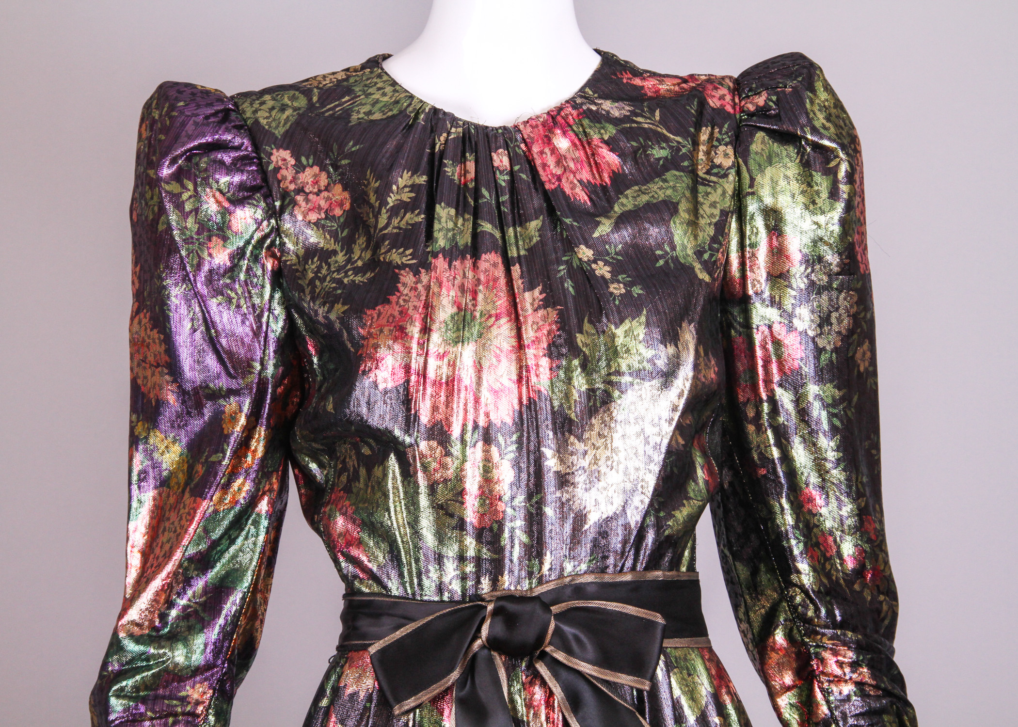 Vintage Arnold Scaasi Boutique Evening Gown