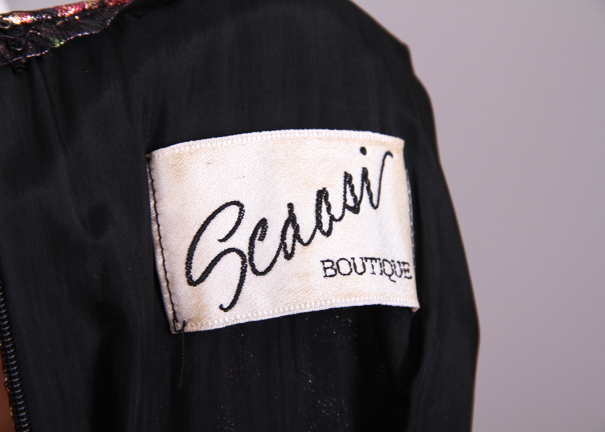 Vintage Arnold Scaasi Boutique Evening Gown