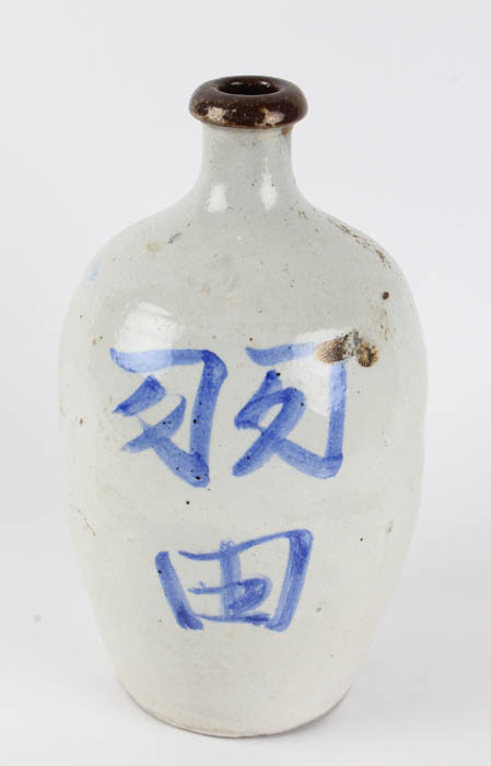 Group of Japanese Ceramic Bottles