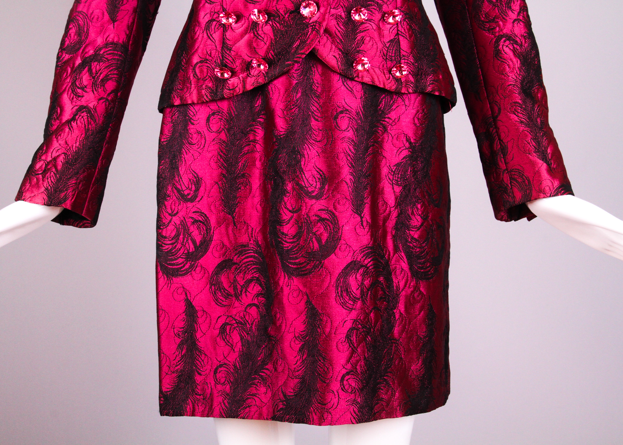 Patrick Kelly Brocade Suit