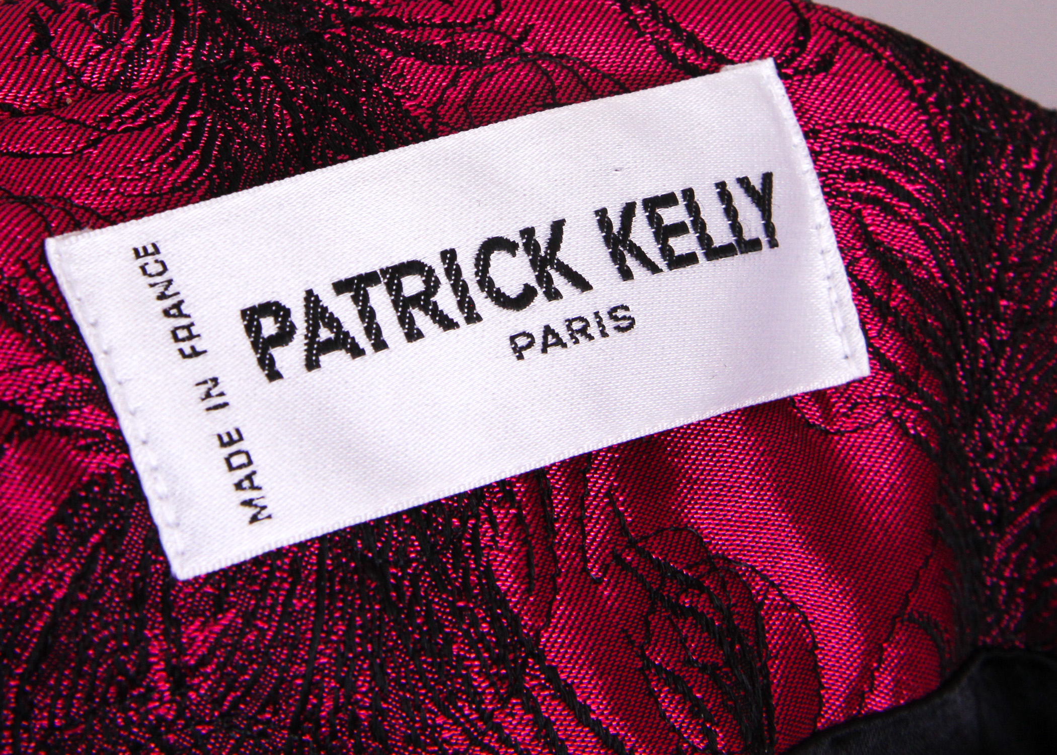 Patrick Kelly Brocade Suit