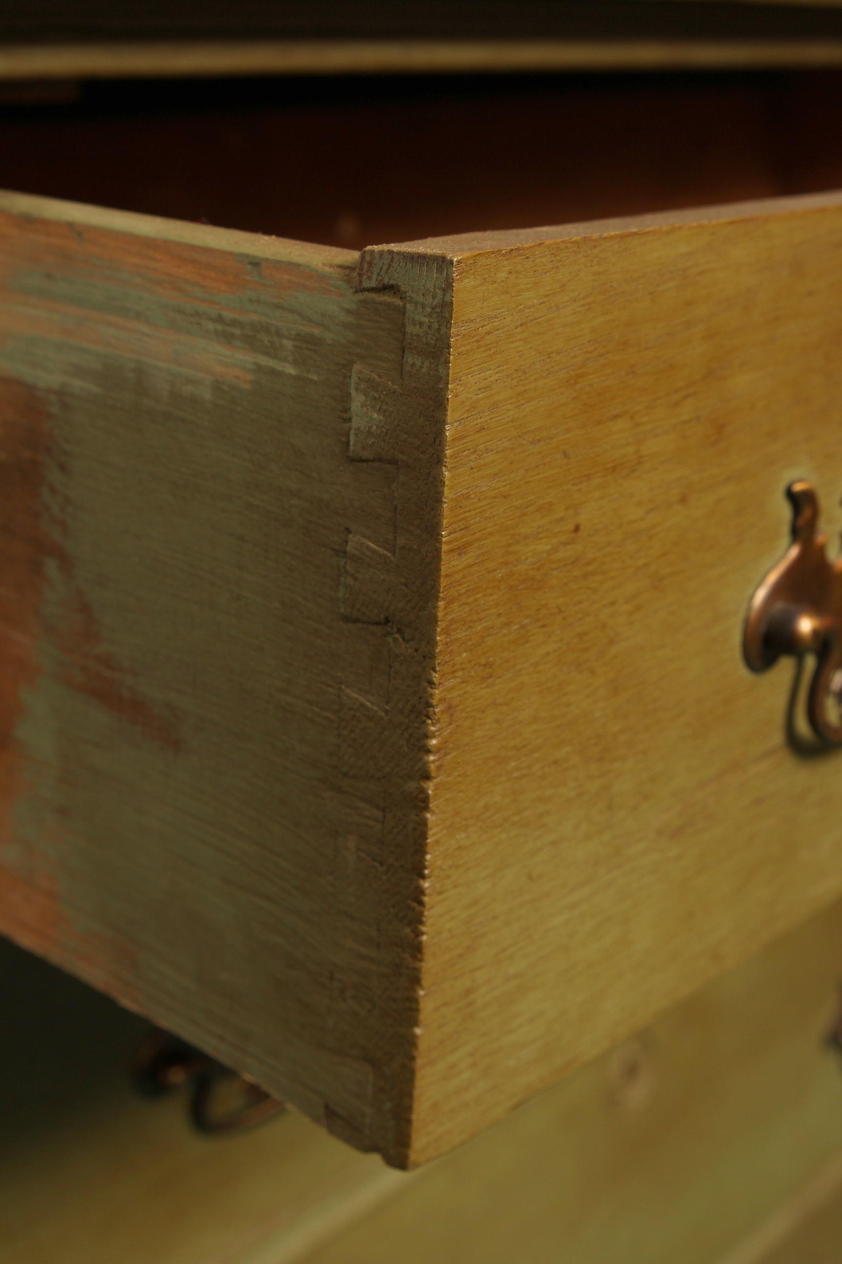 Green Chest of Drawers