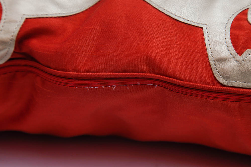 Trio of Decorative Pillows and Throw