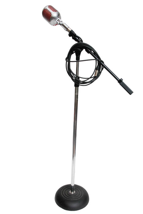 Shure Model 5575LE Unidyne Microphone, Case and Stand