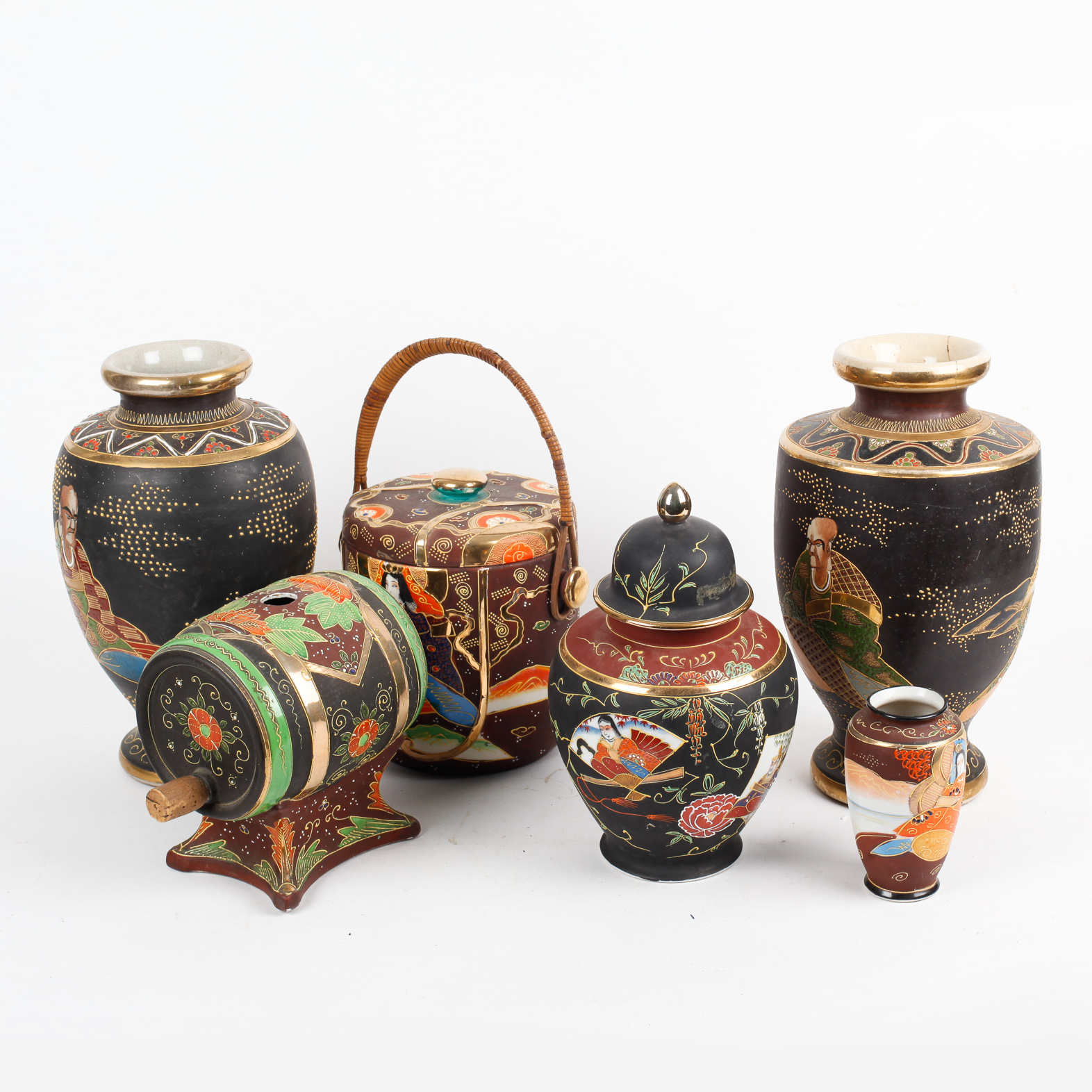 Assortment of Japanese Ceramics