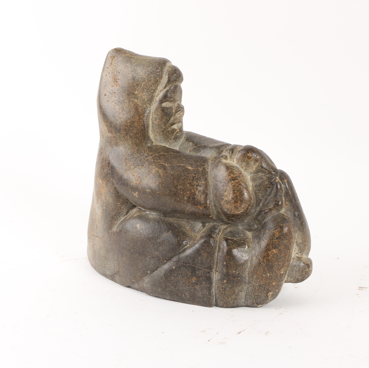 Soapstone Inuit Carving