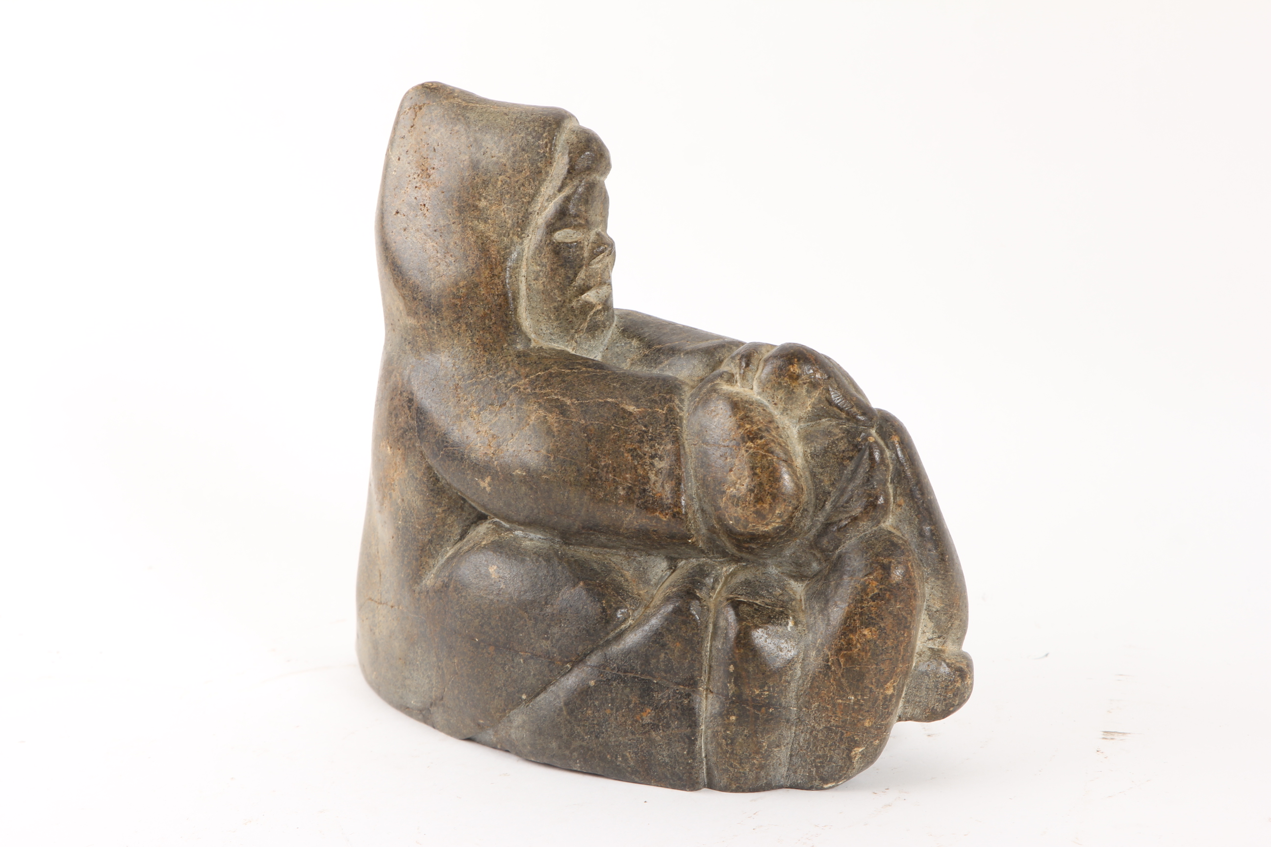 Soapstone Inuit Carving