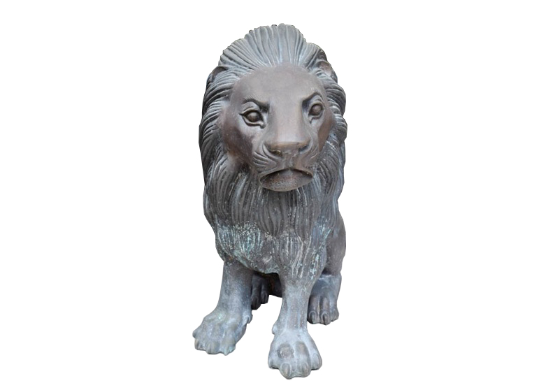 Bronze Lion Statue