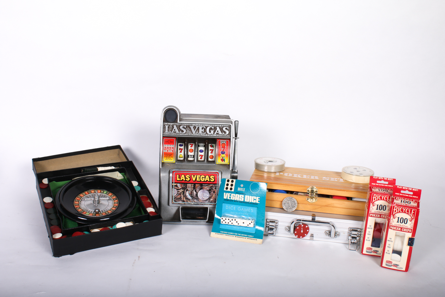 Vintage Casino Game Assortment
