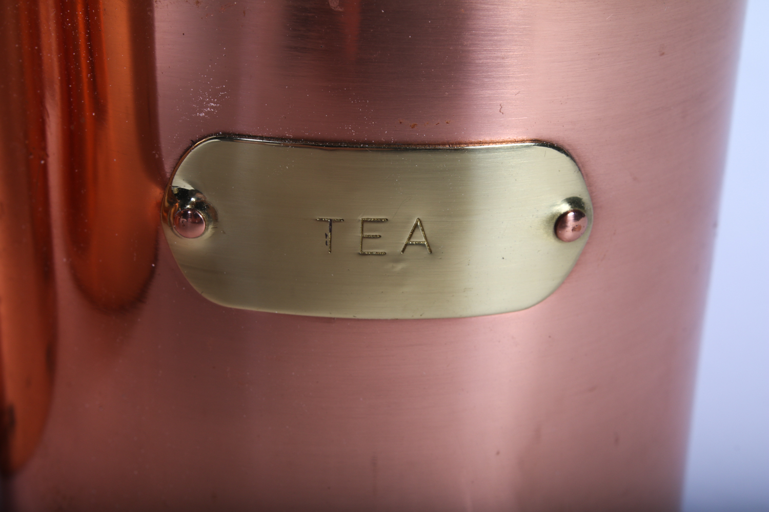 Vintage Copper Canister Set and Kitchen Decor