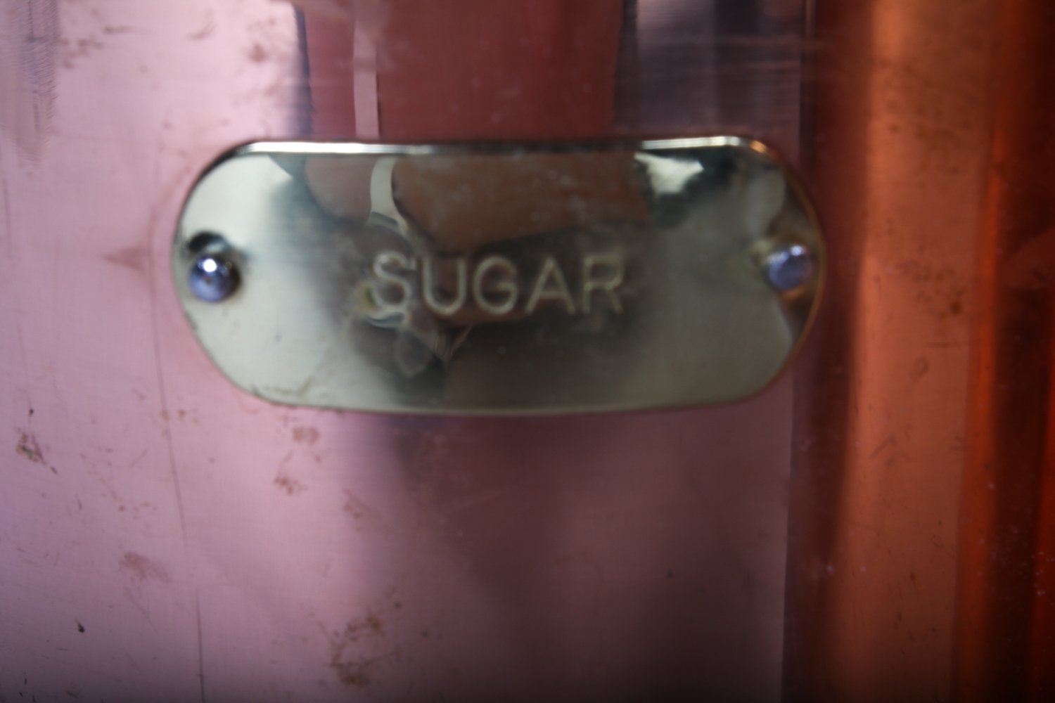 Vintage Copper Canister Set and Kitchen Decor