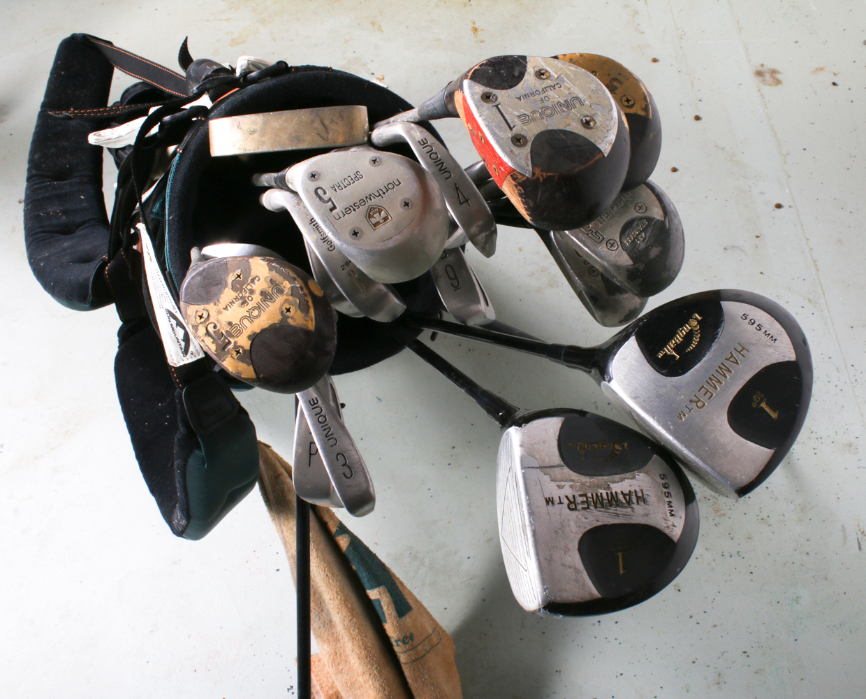 Assorted Vintage Golf Accessories