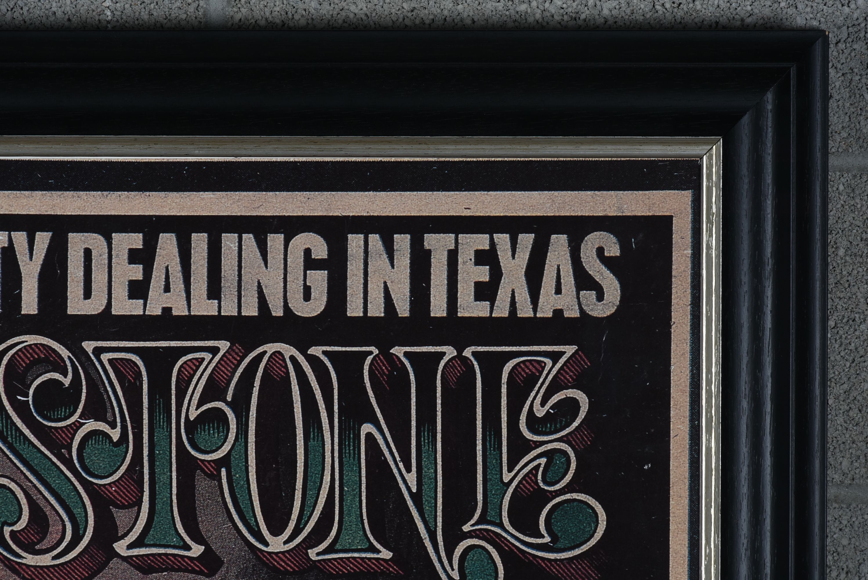 Framed 1974 "Rolling Stone" Cover Poster Featuring Tanya Tucker