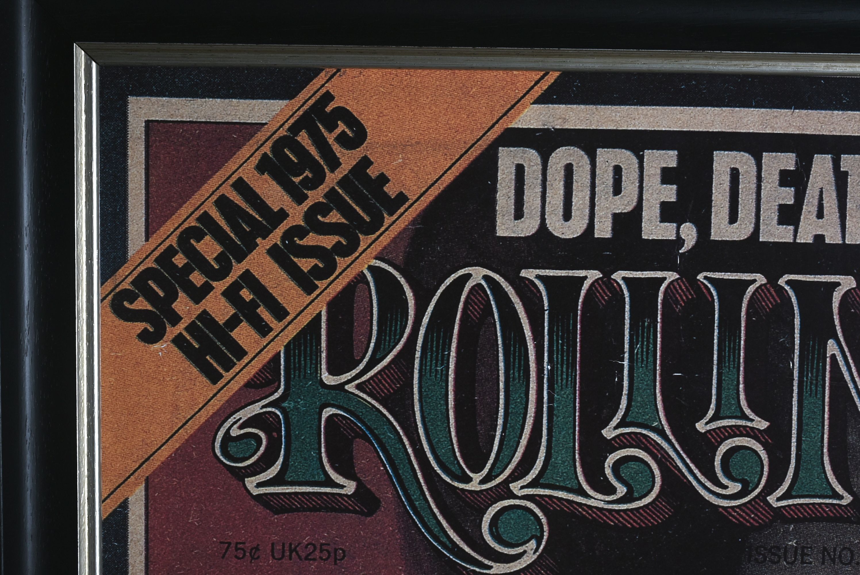 Framed 1974 "Rolling Stone" Cover Poster Featuring Tanya Tucker