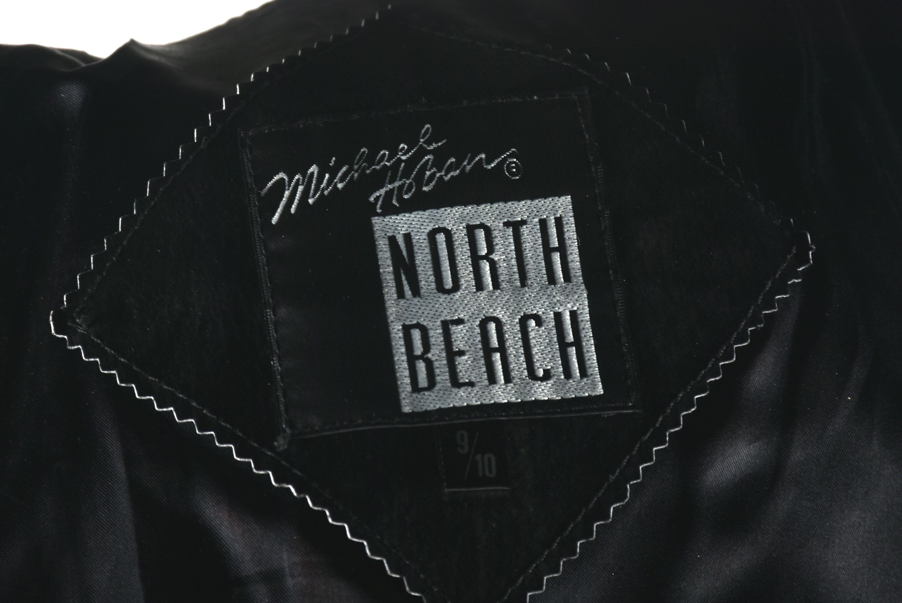 Michael Hoban of North Beach Leather Black Suede Leather Embellished Jacket