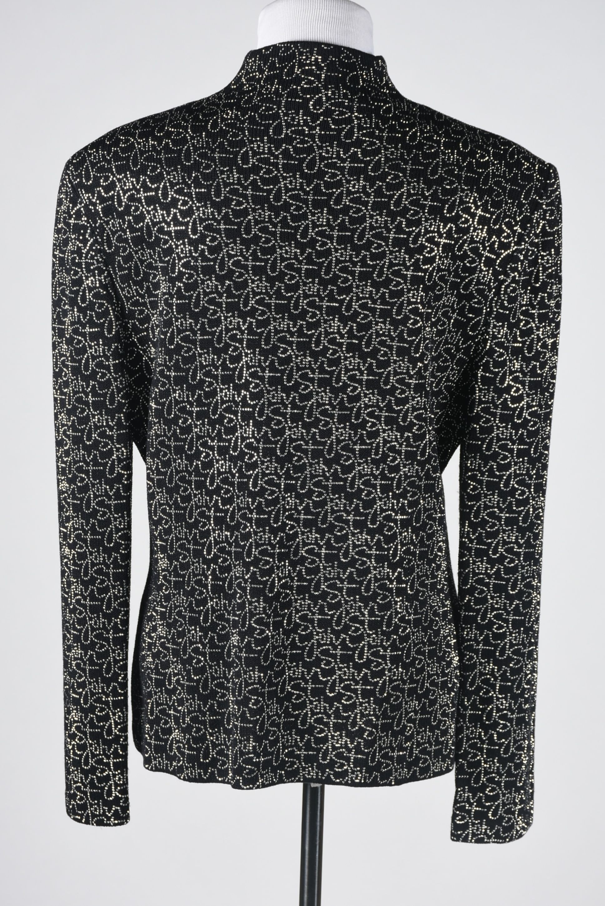 Michael Hoban of North Beach Leather Black Suede Leather Embellished Jacket