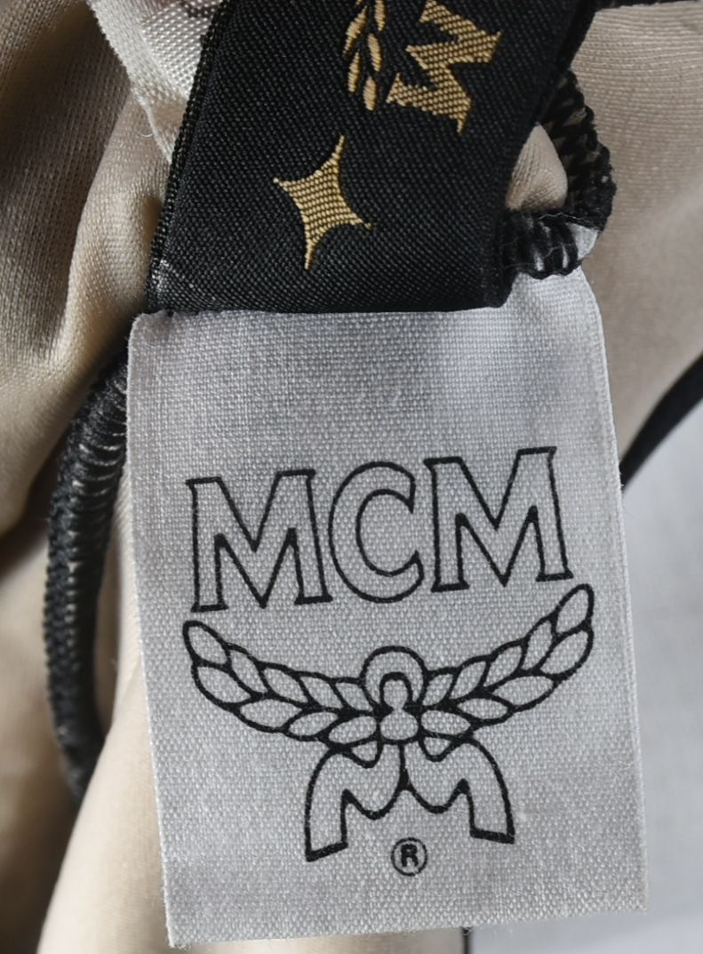 MCM Designer One Piece Swimsuit in Black