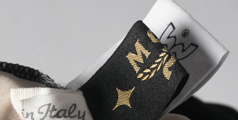 MCM Designer One Piece Swimsuit in Black