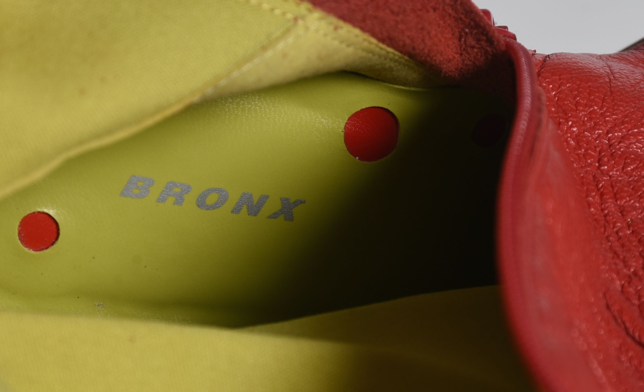 Red Leather Stiletto Zip-Up Ankle Boots