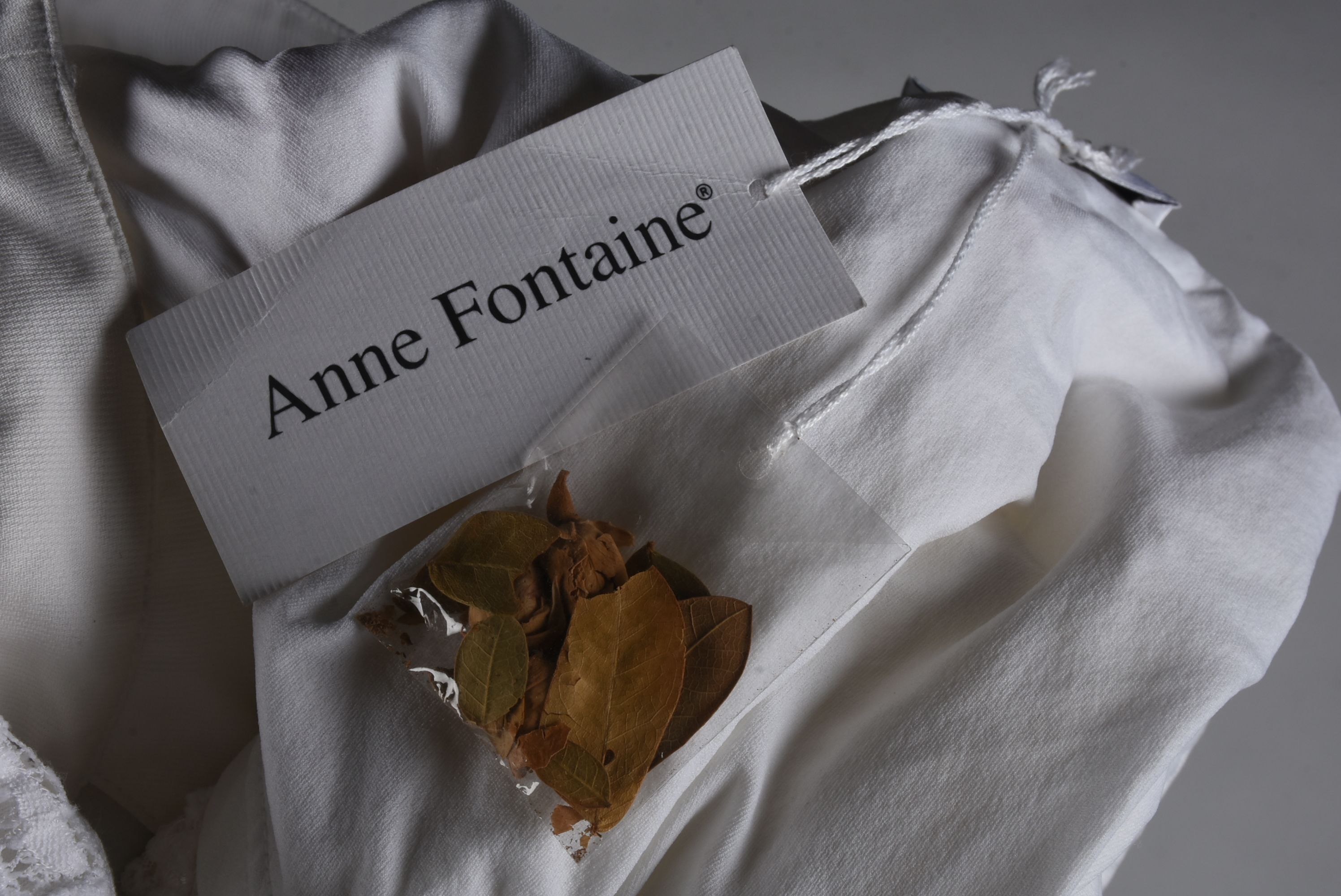 Anne Fontaine Designer Halter Top in White Lace