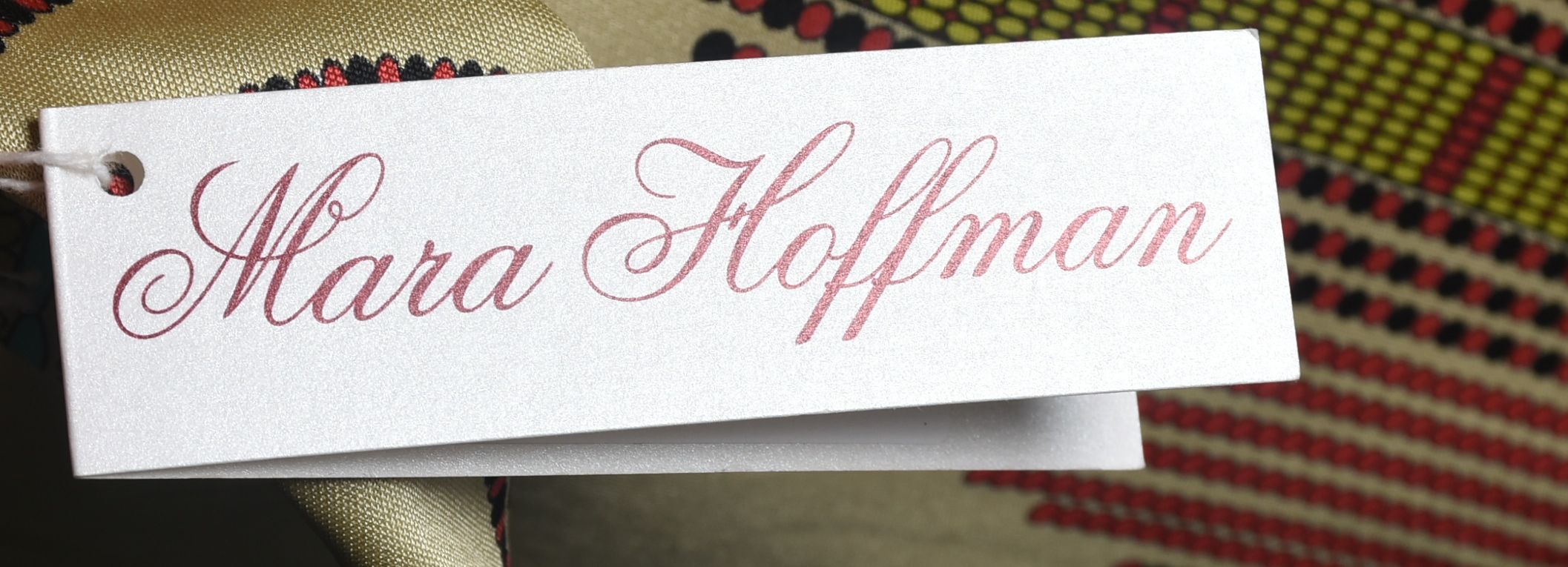 Mara Hoffman 100% Silk Print Poncho Top