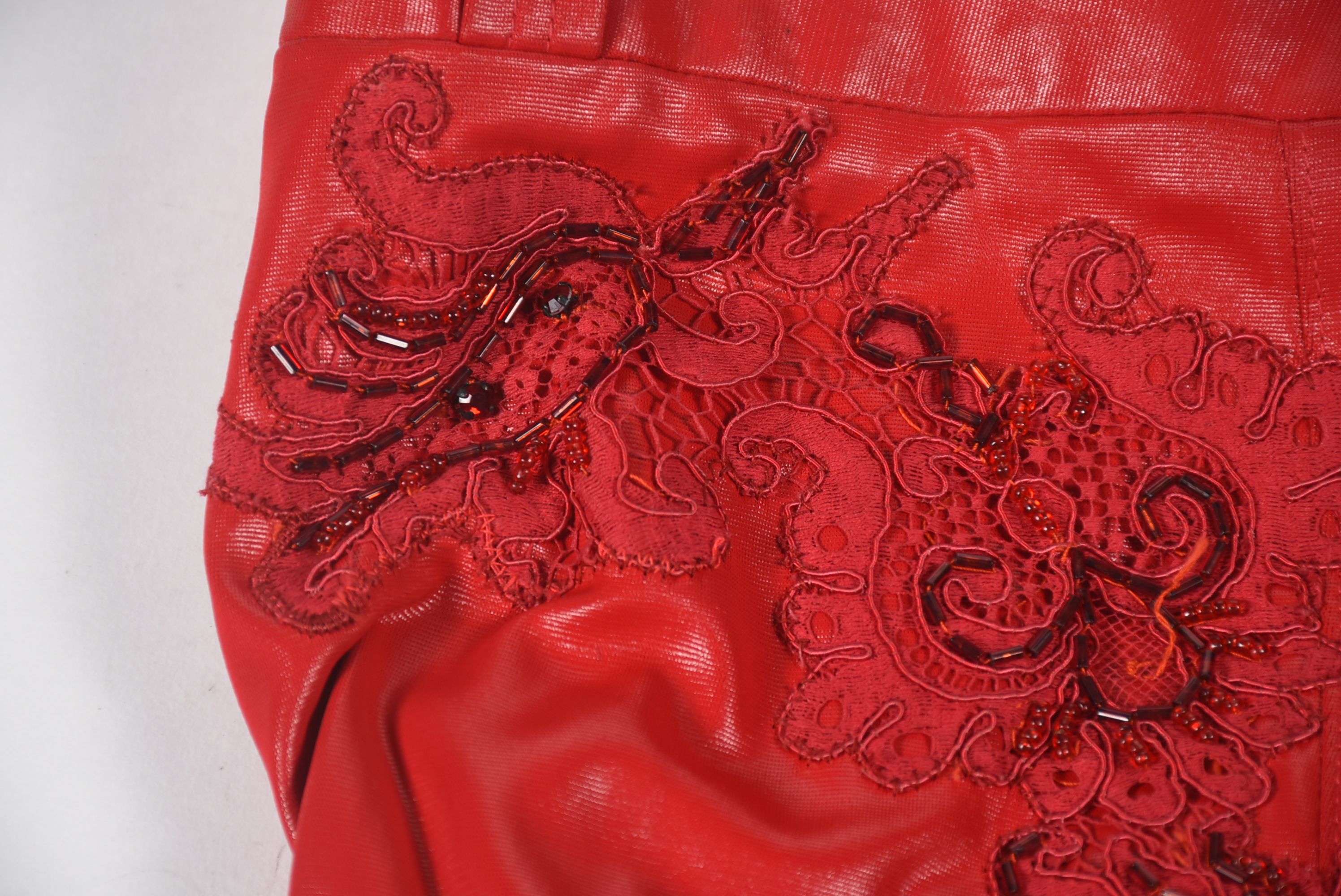 1970s Vintage Bill Whitten's Workroom 27 Embellished Bell Bottom Stage Pants