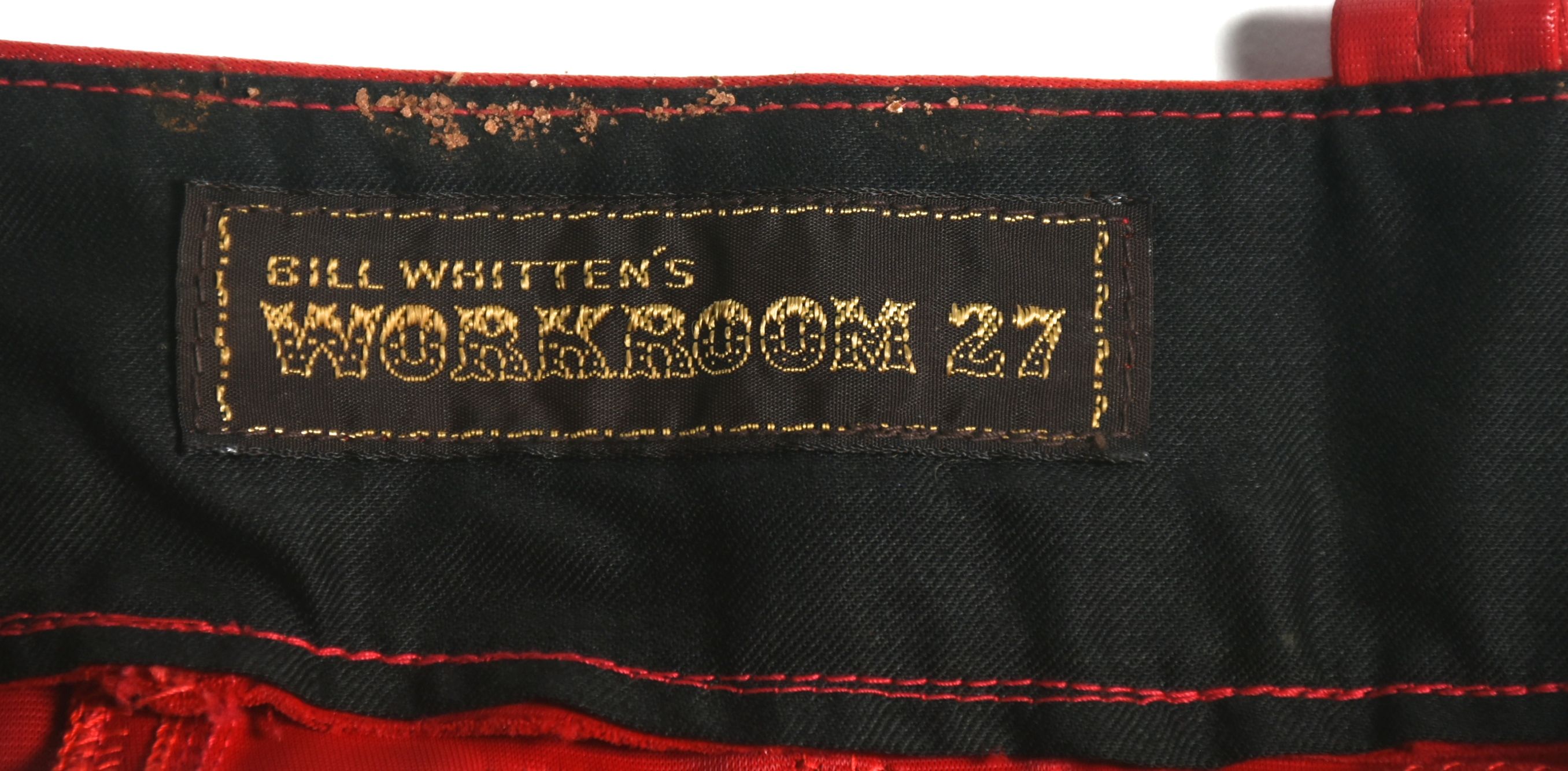 1970s Vintage Bill Whitten's Workroom 27 Embellished Bell Bottom Stage Pants