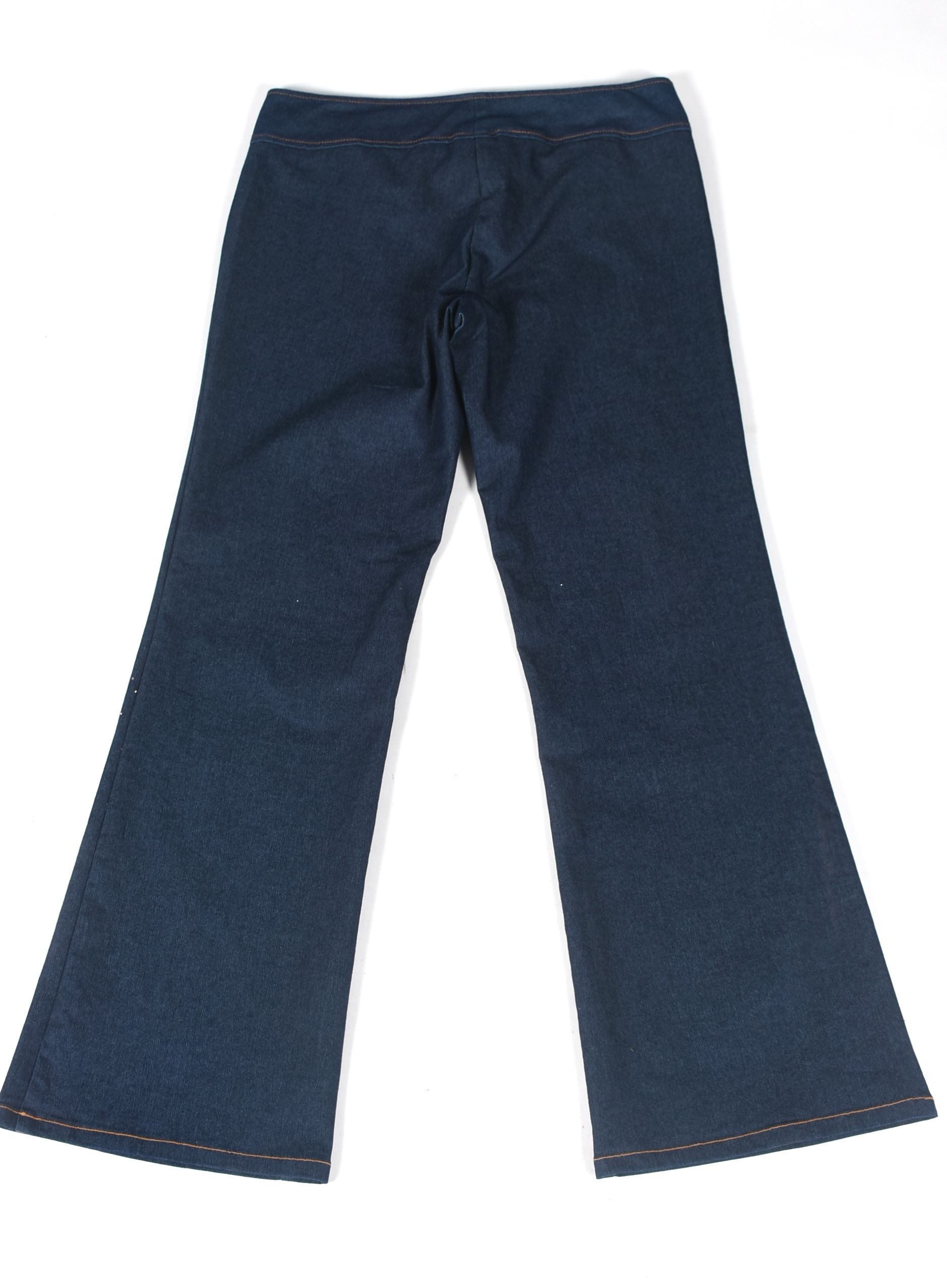 To The Max Vintage Inspired Denim Jeans Accented in Gold Glitter