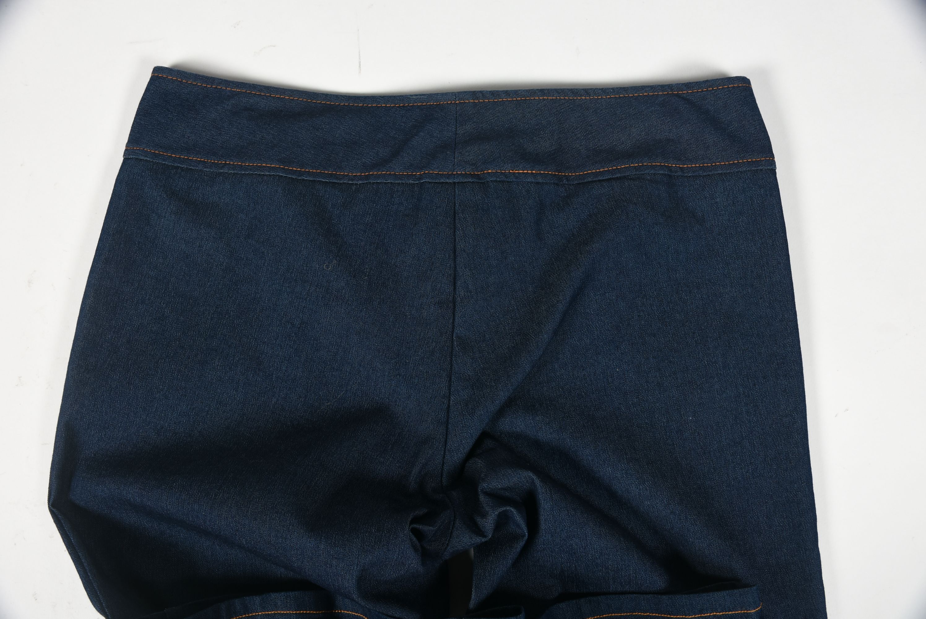 To The Max Vintage Inspired Denim Jeans Accented in Gold Glitter