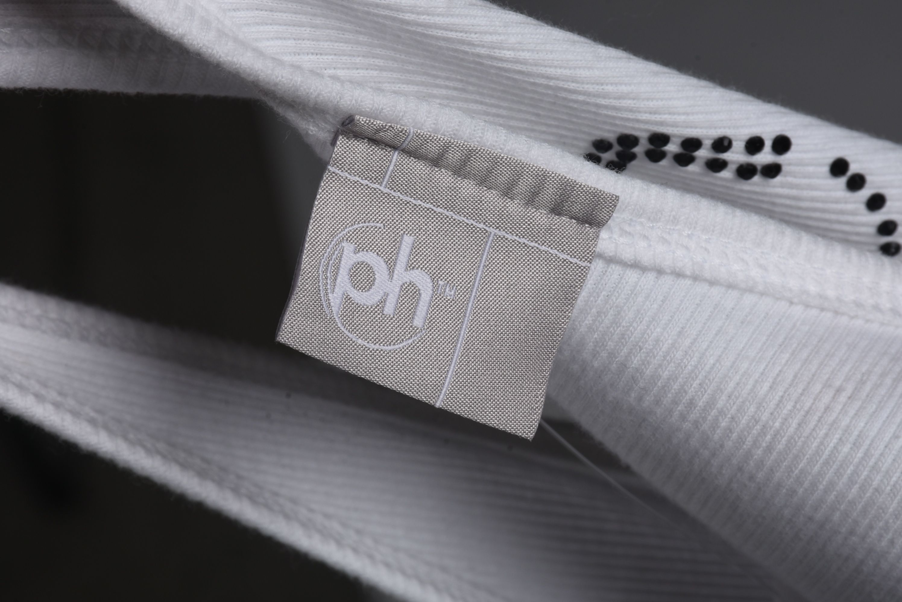 PH Brand White Cotton "Las Vegas" Tank Embellished with Crystals