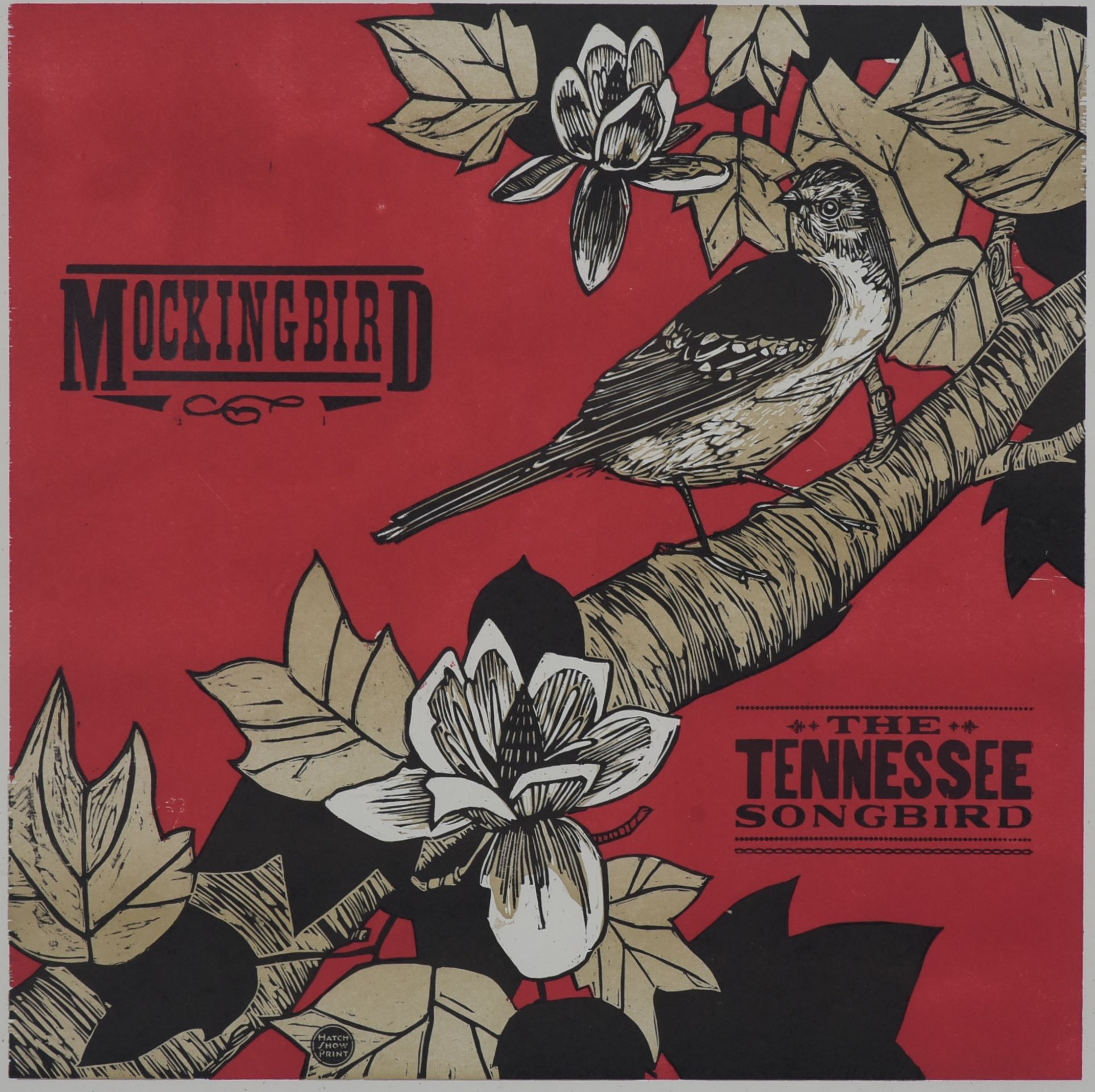 Framed Woodblock Print Artwork from Hatch Show