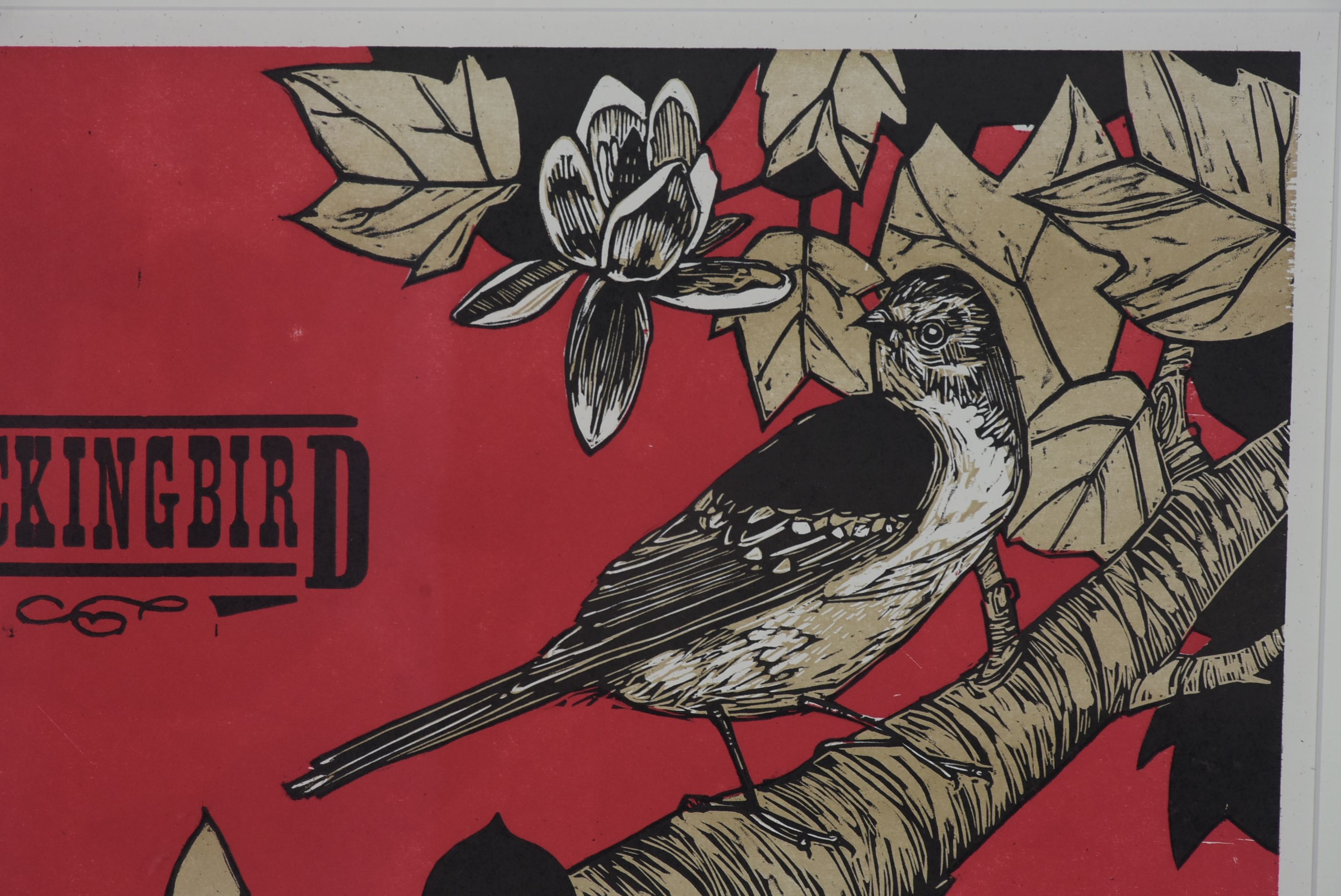 Framed Woodblock Print Artwork from Hatch Show