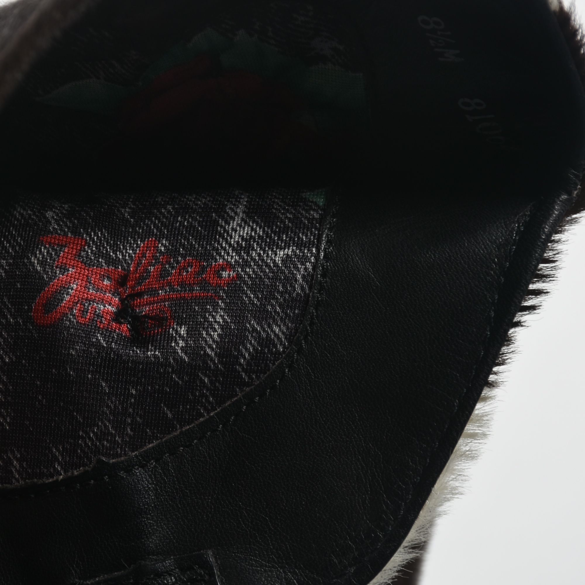 Black Leather and Pony Hair Zodiac Boots