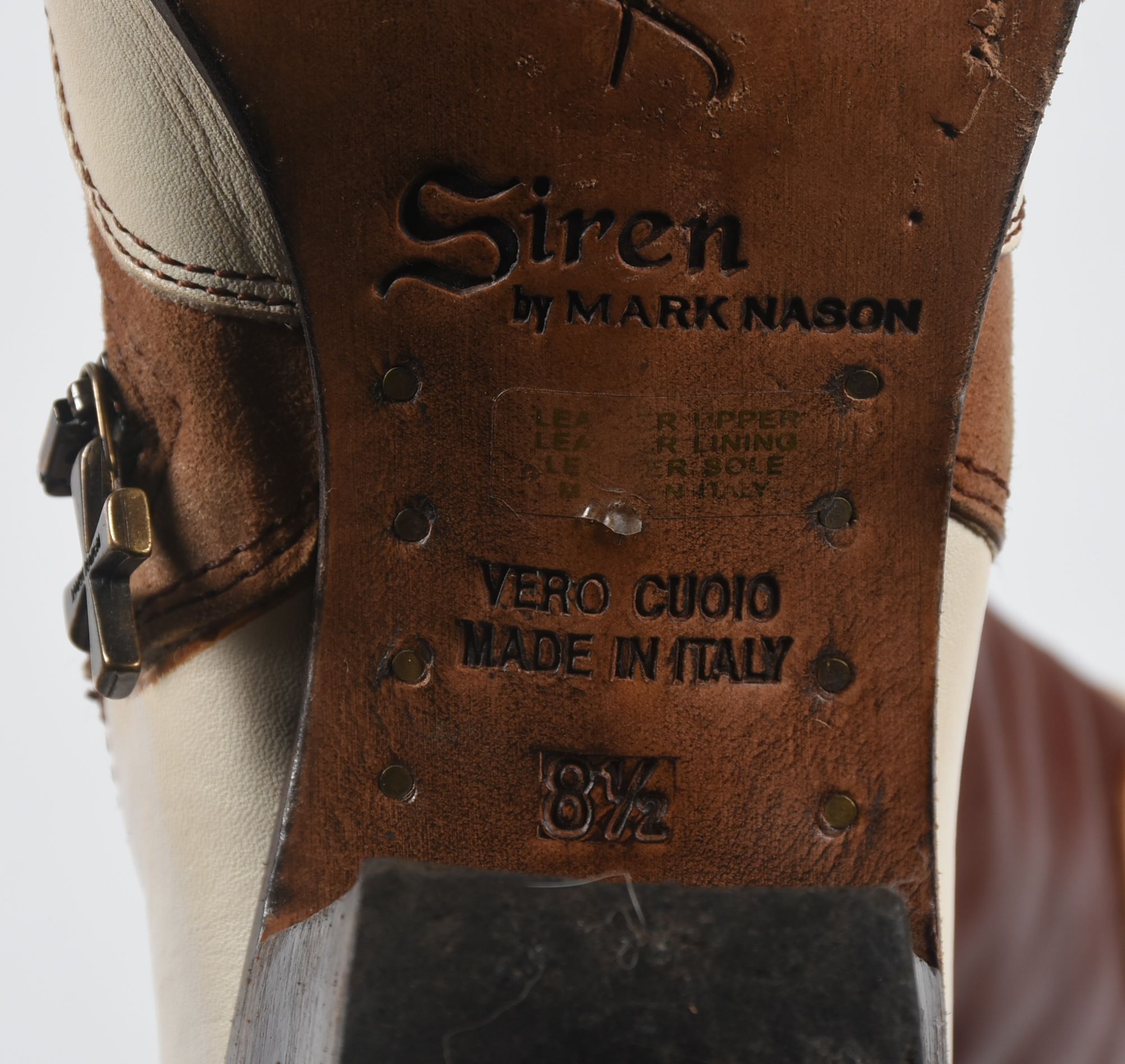 Vintage Siren by Mark Nason Italian Leather Cowgirl Boots