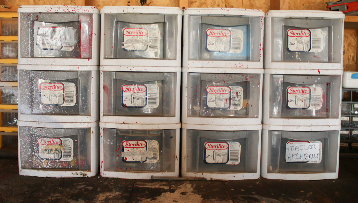 Columbian Vice and Tool Bench Clean Out