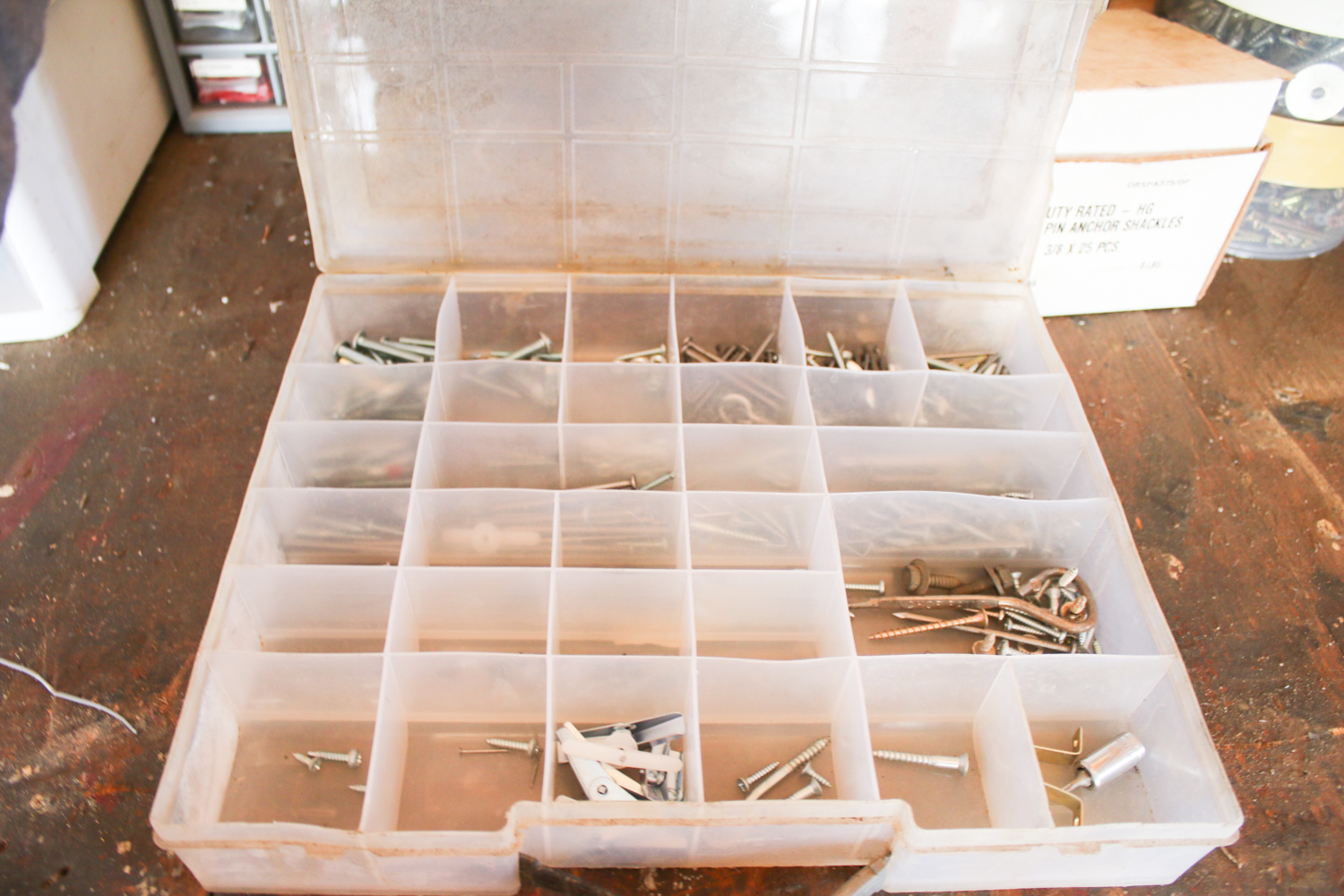 Columbian Vice and Tool Bench Clean Out