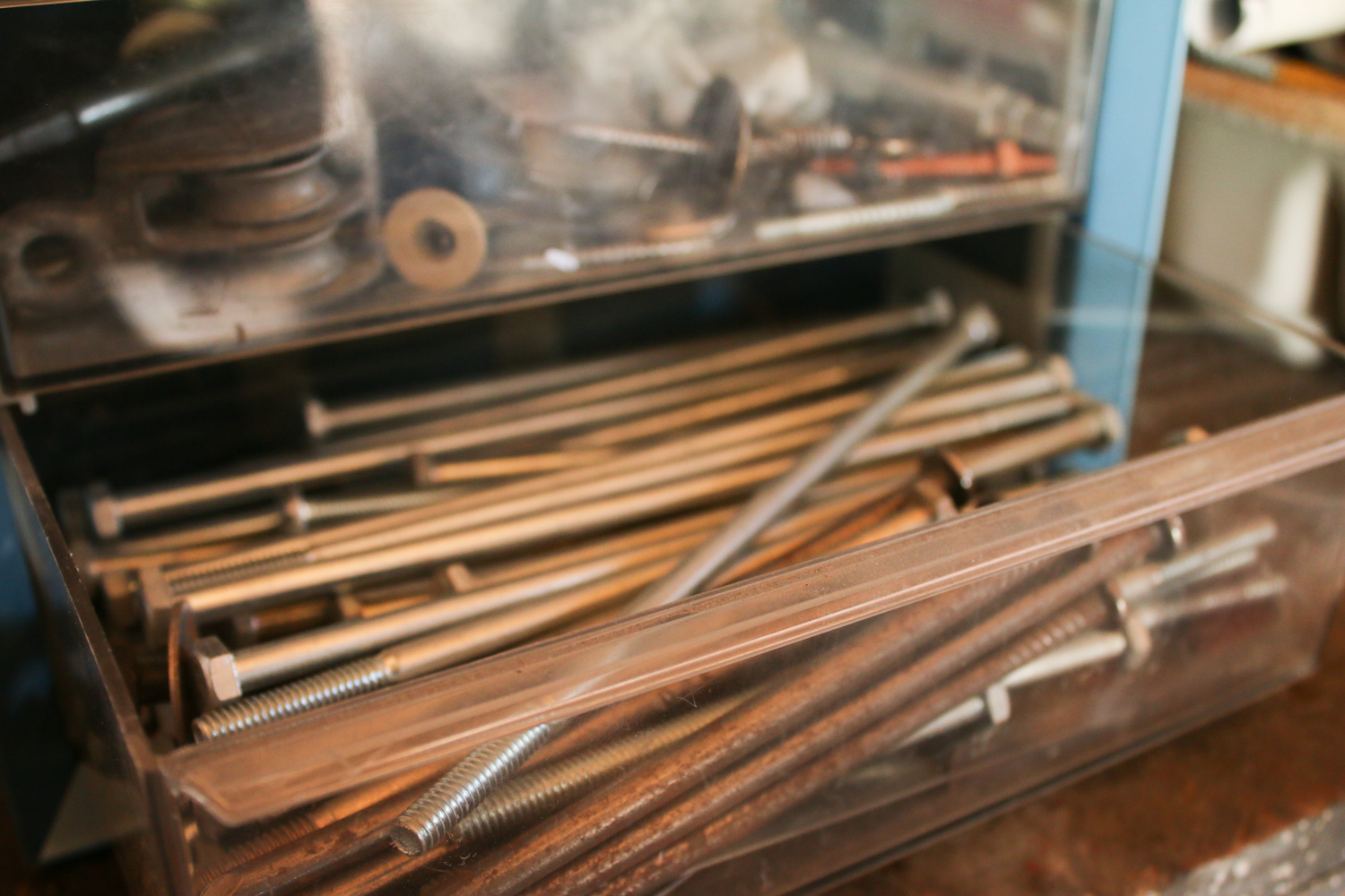 Columbian Vice and Tool Bench Clean Out