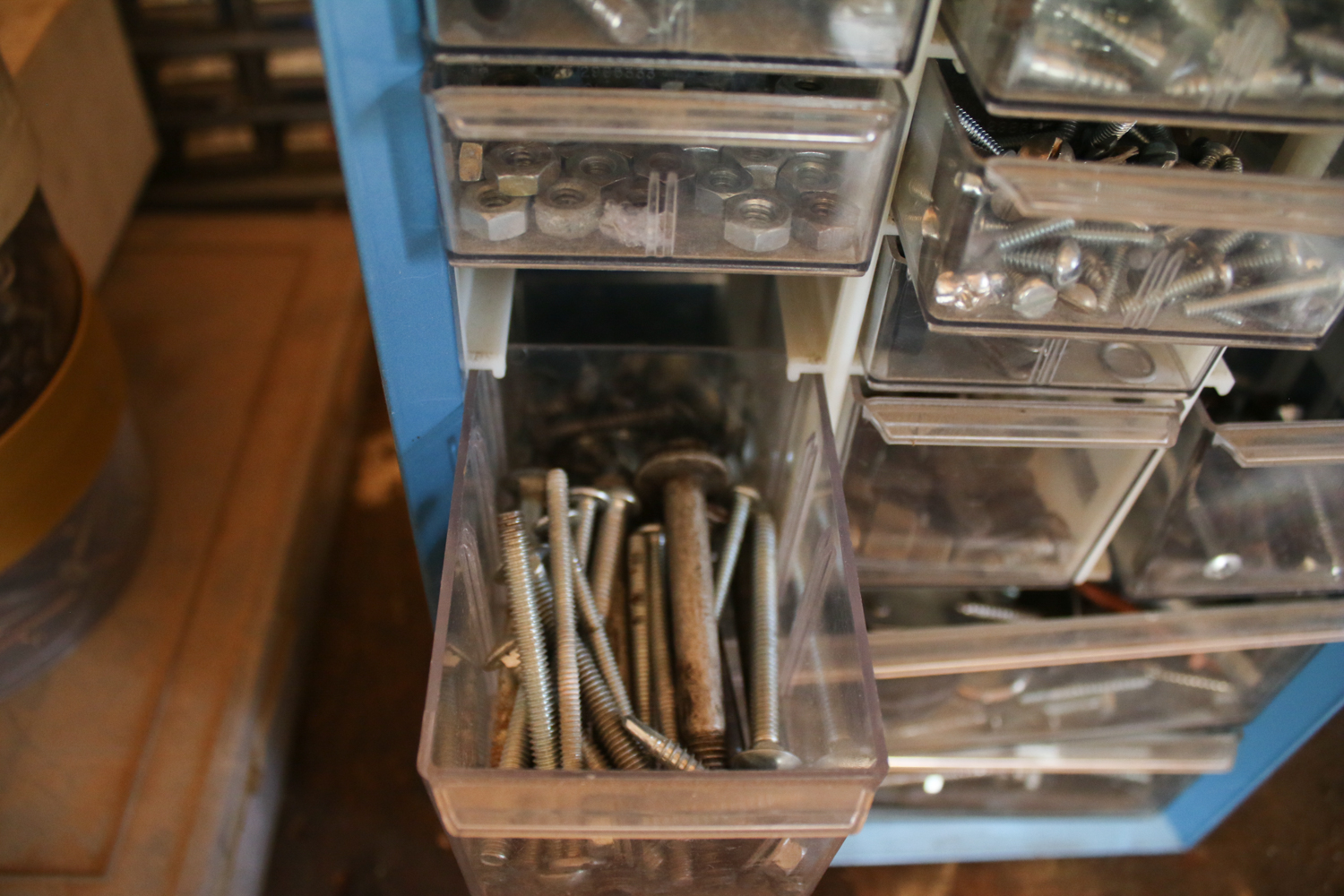 Columbian Vice and Tool Bench Clean Out