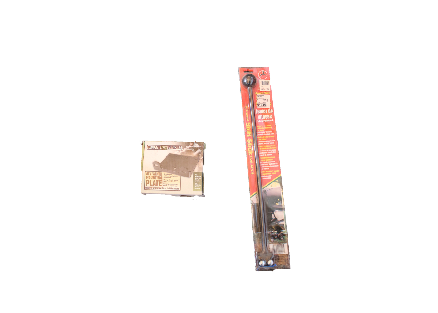 ATV Shift Stick and Mounting Plate