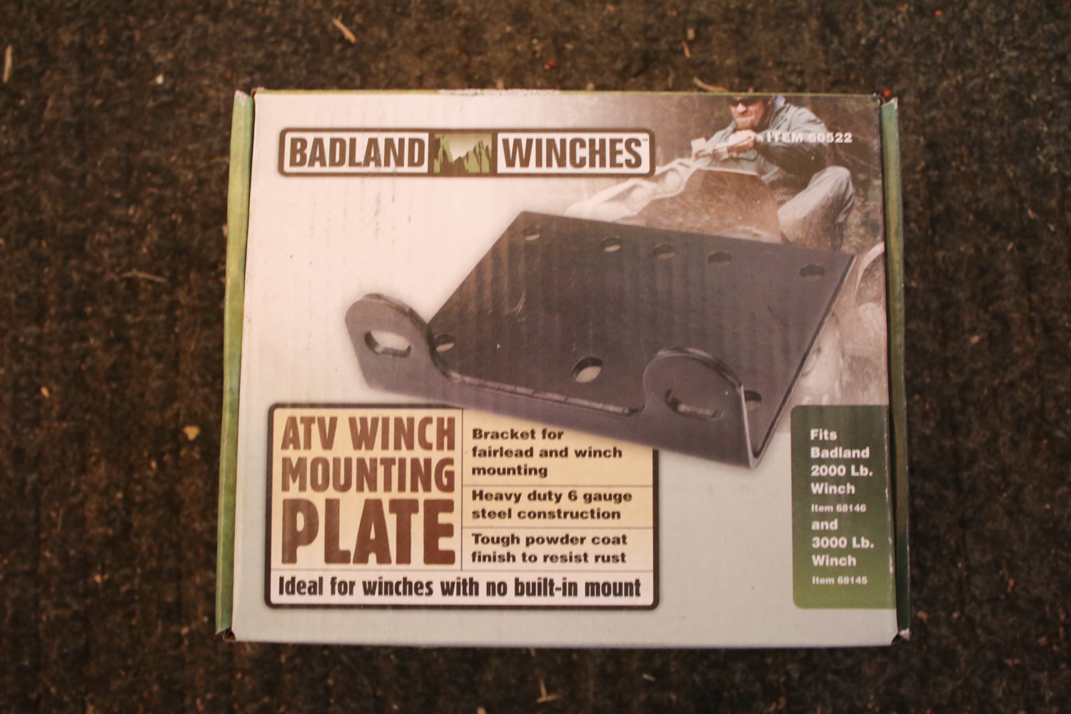 ATV Shift Stick and Mounting Plate