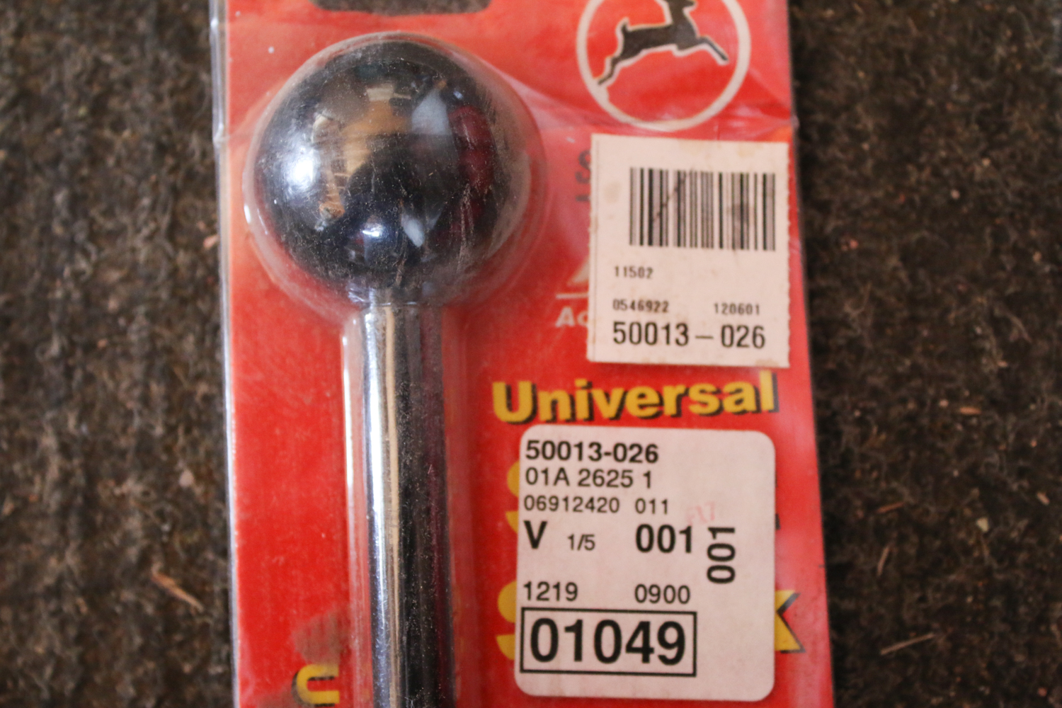 ATV Shift Stick and Mounting Plate