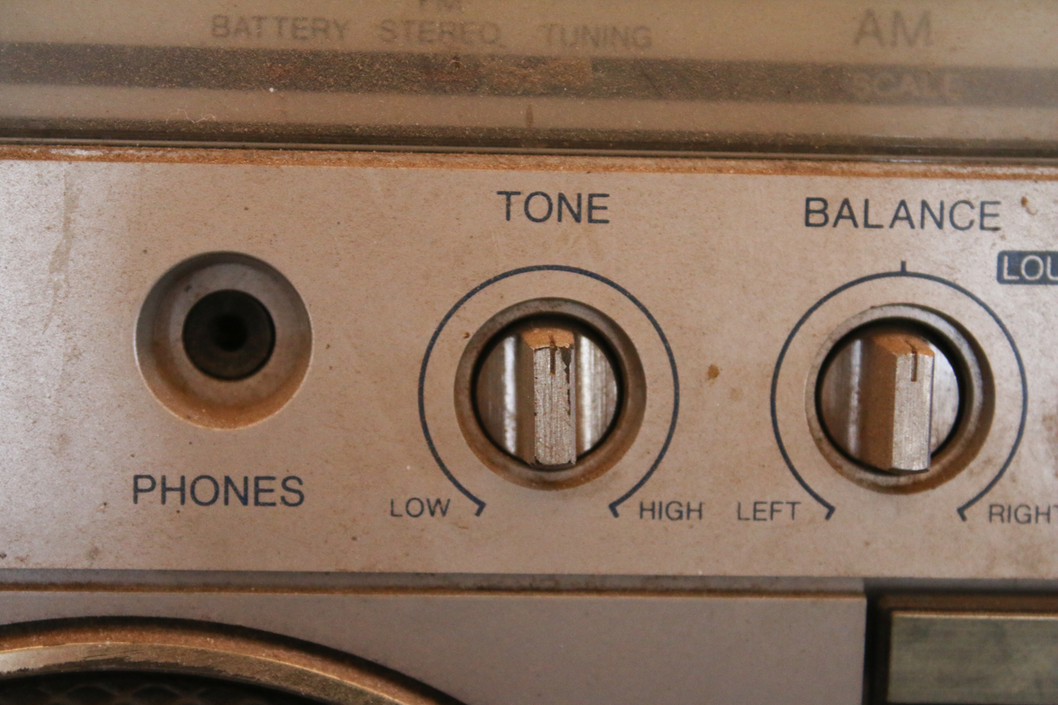 Vintage Toshiba Boombox