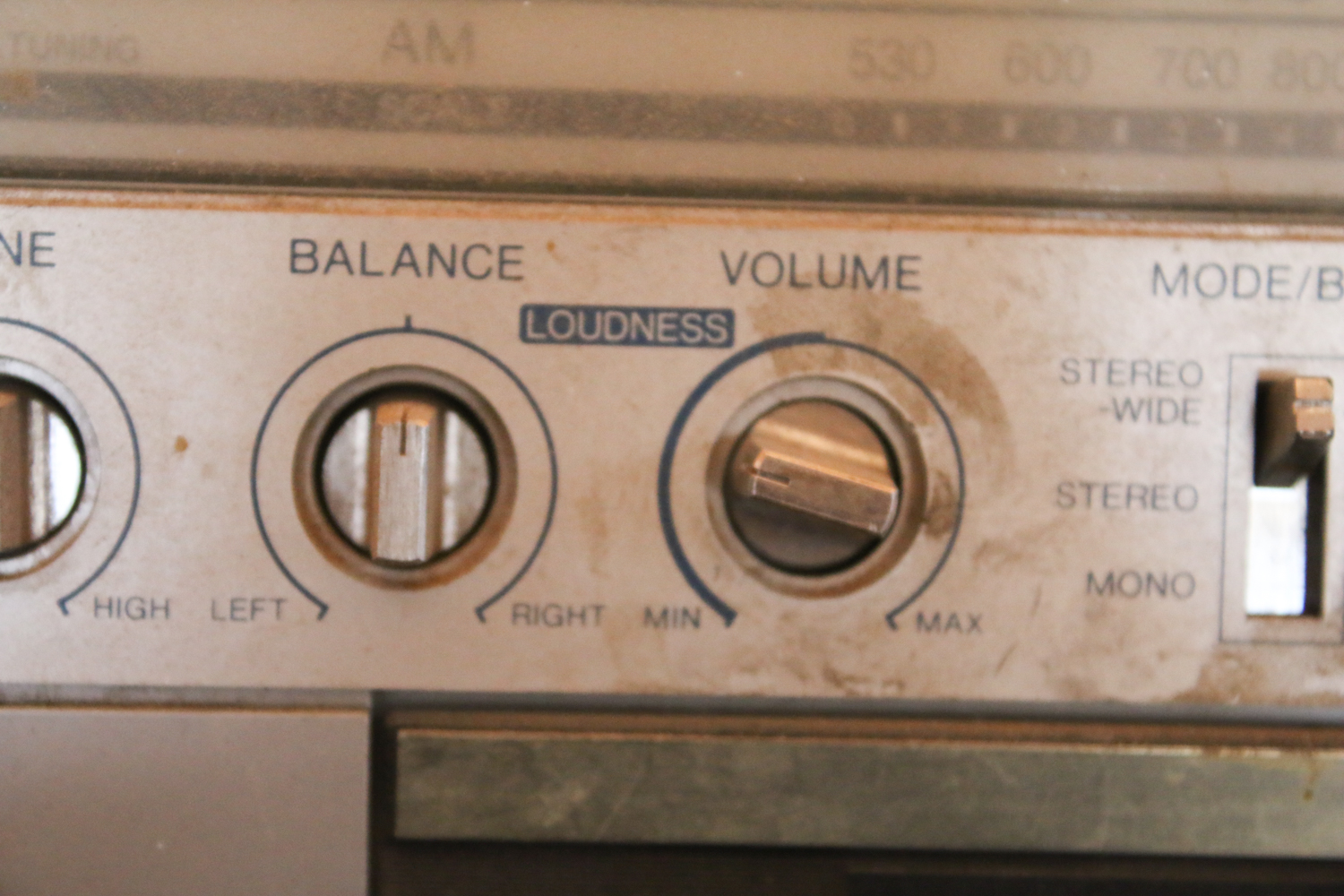 Vintage Toshiba Boombox