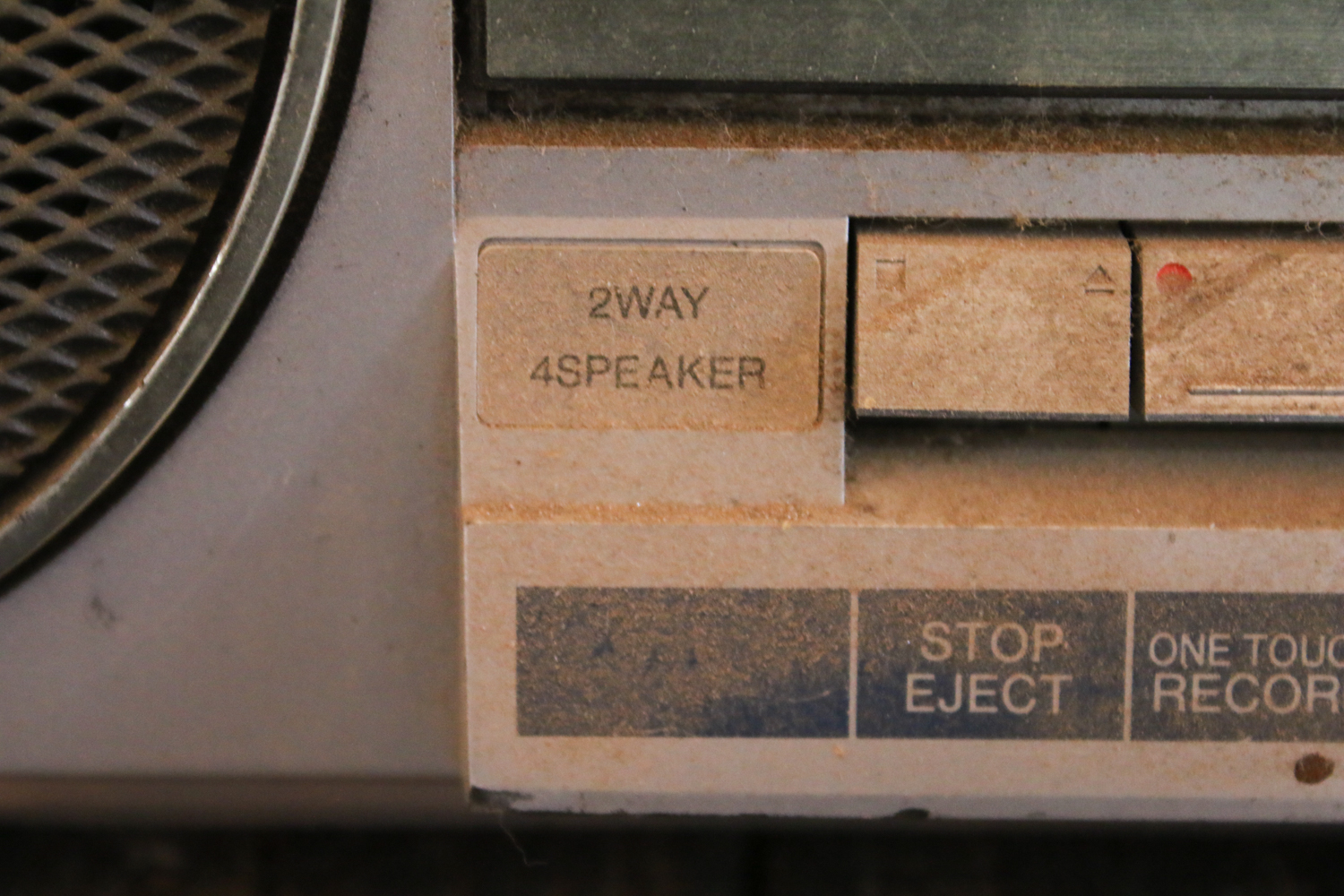 Vintage Toshiba Boombox