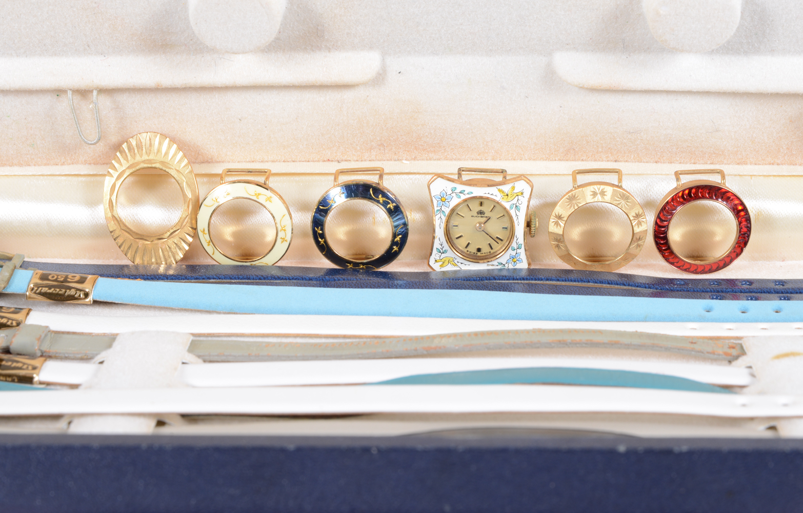 Vintage Bucherer Watch with Interchangeable Bracelets