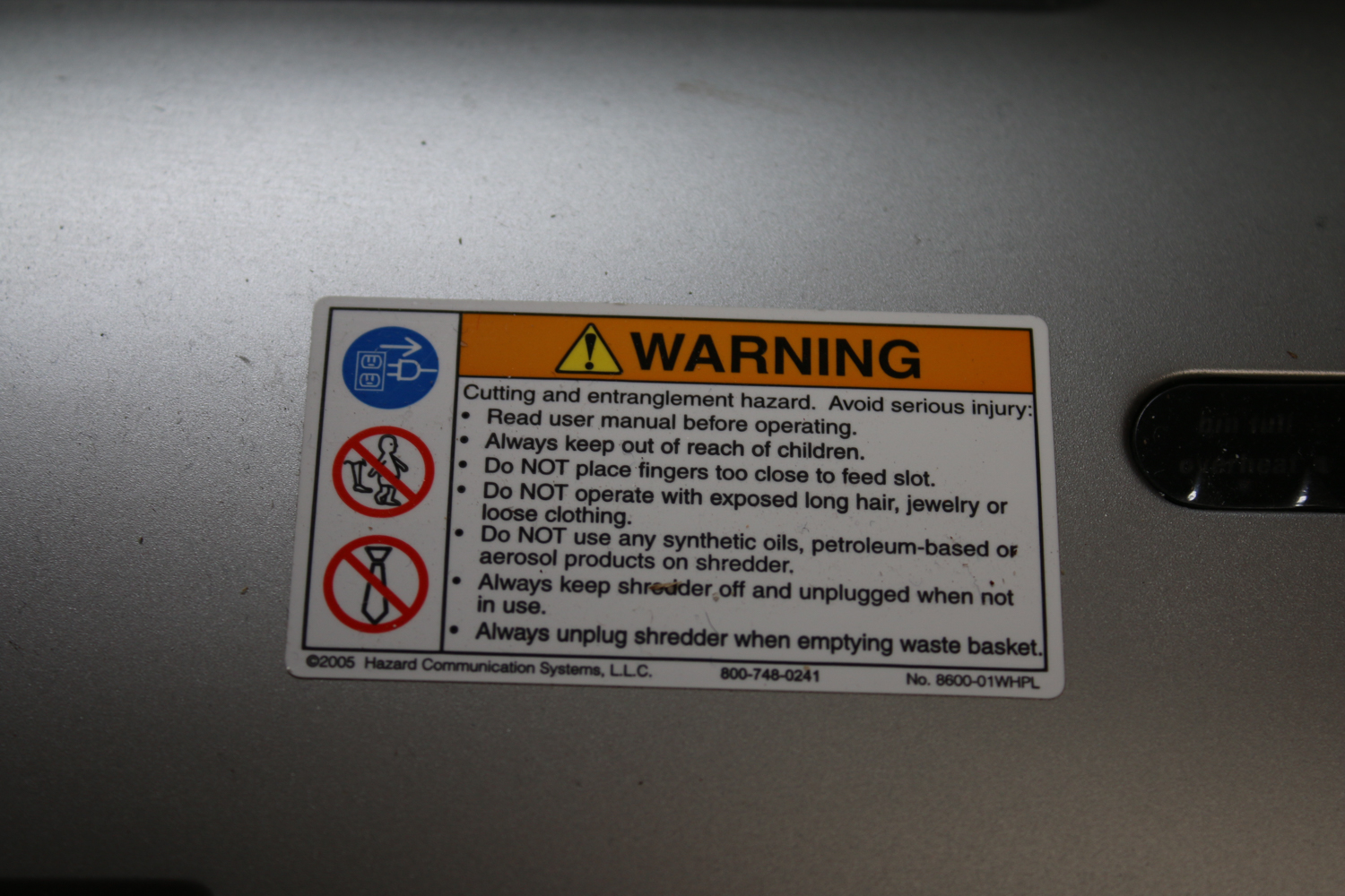 Royal 1620 MX Paper Shredder